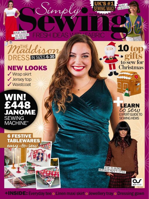Cover image for Simply Sewing